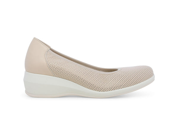 Melluso Scarpe Décolleté Zeppa predisposte Plantare Tomaia Pelle Nude R30611Z-245999